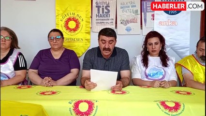 Скачать видео: KESK Şubeler Platformu Kars Şubesi, Hakkari'deki Kayyum Atamasına Tepki Gösterdi