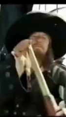 Johnny Depp's Hilarious Pirates Scene 🤣