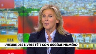 Anna Fulda présente le 600ème numéro de l'Heure des Livres