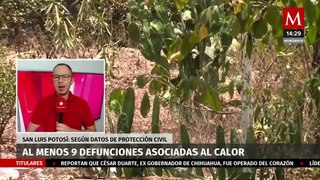 El titular de Protección Civil, Lino Alberto Gutiérrez Ramos, confirmó que en nueve llamados de auxilio lamentablemente las personas víctimas de calor