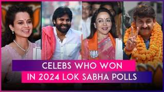 From Hema Malini, Pawan Kalyan To Kangana Ranaut, See Celebrities Won In 2024 Lok Sabha Elections