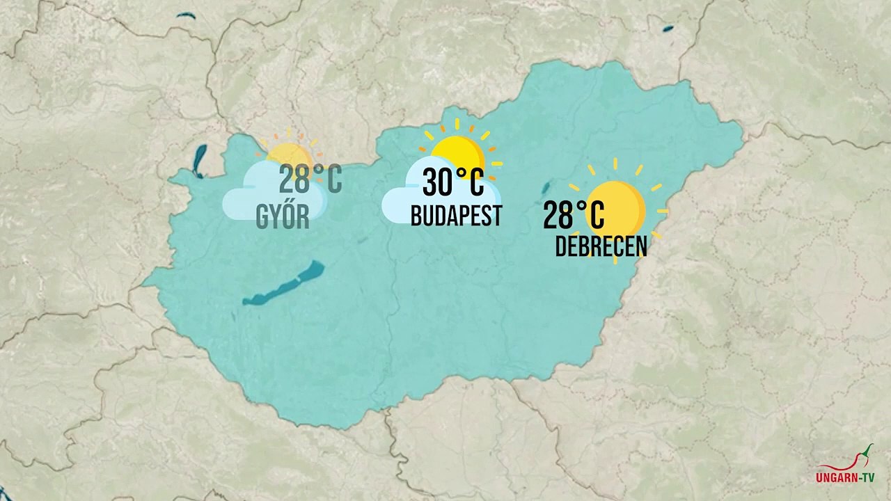 Das Reisewetter in Ungarn am 06.06.2024.