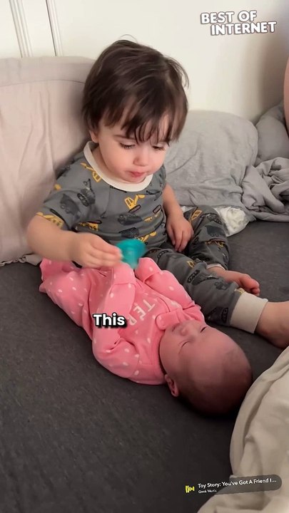 2-Year-Old Aces First Task, Celebrates Like a Champ