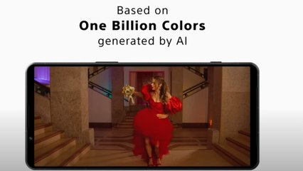 Sony zeigt sein Xperia 1 VI mit der Bravia-Technologie ihrer Fernseher