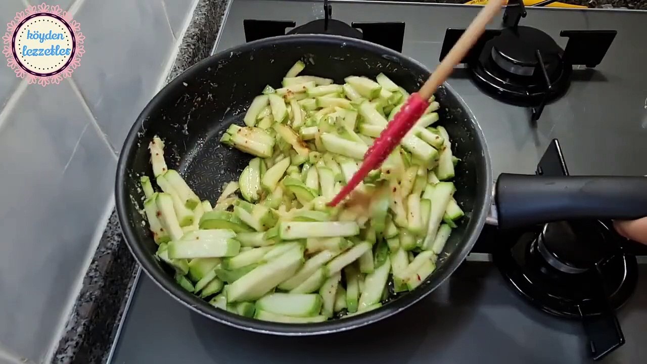 KIZARTMAK YOK‼️ EVİNİZDE KABAK VE YUMURTANIZ VARSA BU TARİFİ MUTLAKA DENEYİN✅️