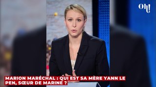 Marion Maréchal : qui est sa mère Yann Le Pen, sœur de Marine ?