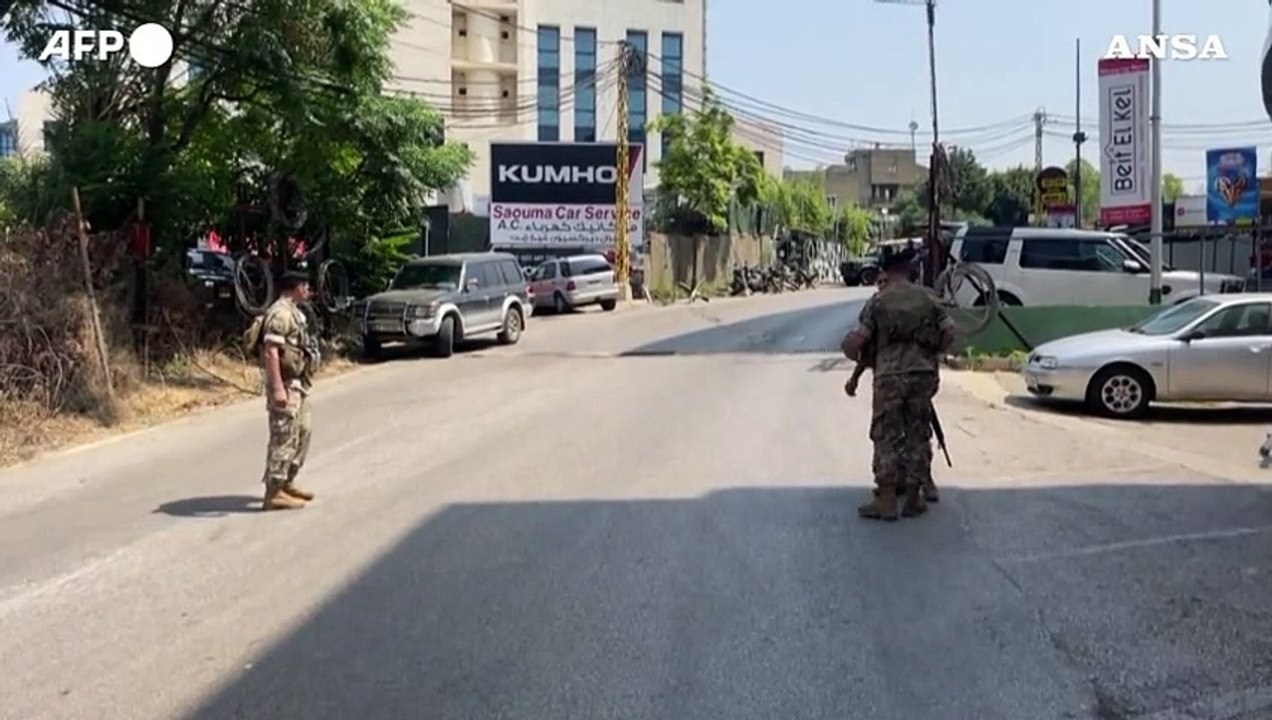 Libano, gruppo armato spara vicino all'ambasciata americana di Beirut
