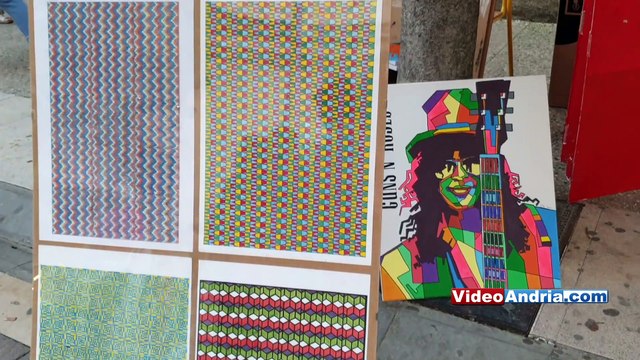 Andria: dall'Ultima Cena alla Famiglia Addams: anche omaggi a Tim Burton e a Leonardo per l' Estemporanea di pittura e scultura a cura del Liceo Artistico G. Colasanto - VIDEO