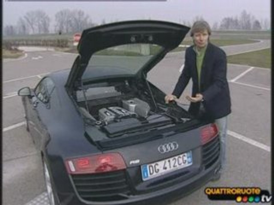 AUDI R8 Quattroruote Test 1