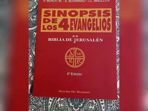 Recomendación de libro: Sinópsis de los Evangelios - Padre Juan Molina