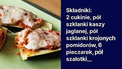 Faszerowane cukinie na wiosenny obiad 🌱