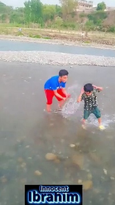 Kids# enjoying in water# trending# viral# shorts# reel# grow#