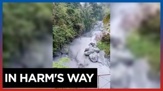 Mudflow in areas around Kanlaon but no eruption