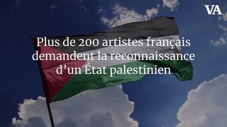 Plus de 200 artistes français demandent la reconnaissance d’un État palestinien