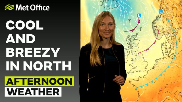 Met Office Afternoon Weather Forecast 05/06/24 - Sunny spells and few showers