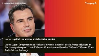 Laurent Luyat brise le silence après la disparition de sa mère et quitte l'antenne en plein Roland-Garros : 