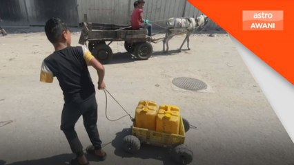 Krisis kemanusiaan Gaza paksa rakyat minum air kumbahan