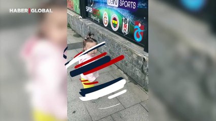 Bebeğin arma tutkusundaki detay mest etti: Bu işe en çok Beşiktaşlılar sevinecek