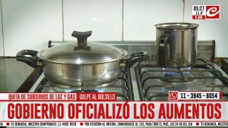 El Gobierno oficializó los aumentos en la luz y el gas: ¿cuánto vas a pagar a partir de ahora?