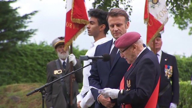 Achille Müller, dernier survivant des Forces françaises libres: Le premier mort, la veille du D-Day, était français, c'était l'un de mes amis