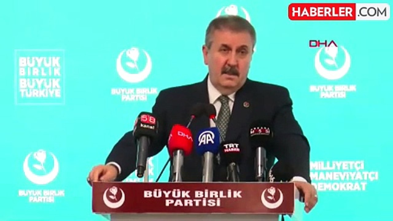 BBP Lideri Destici, Hakkari Belediyesi'ne yapılan operasyonu destekliyor