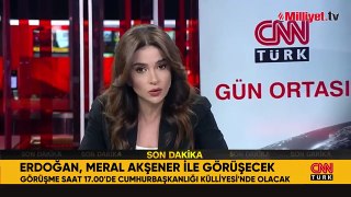 Külliye'de Erdoğan-Akşener görüşmesi