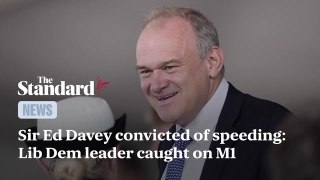 Sir Ed Davey convicted of speeding: Lib Dem leader and election thrill-seeker caught breaking limit on M1