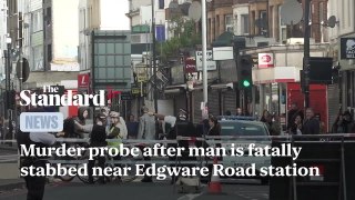 Murder probe after man is fatally stabbed near Edgware Road station