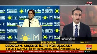 SON DAKİKA: Cumhurbaşkanı Erdoğan, Meral Akşener ile görüşecek