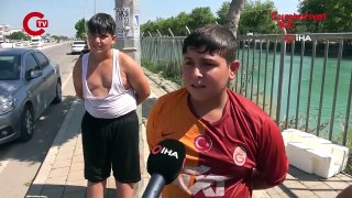 Adana usulü güvenlik önlemi: Yüzme bilmeyeni boğulmasın diye dövüyorlar!