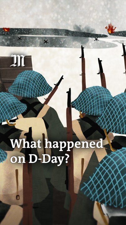 What happened on D-Day, a major turning point in World War II?