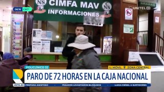 La CNS inicia un nuevo paro de 72 horas exigiendo la destitución del gerente general