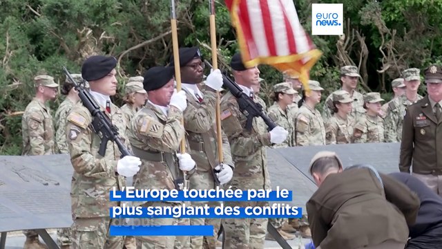 6 juin 1944 : Joe Biden arrivé en France pour les commémorations