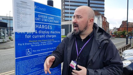 Walsall town centre car park price increase