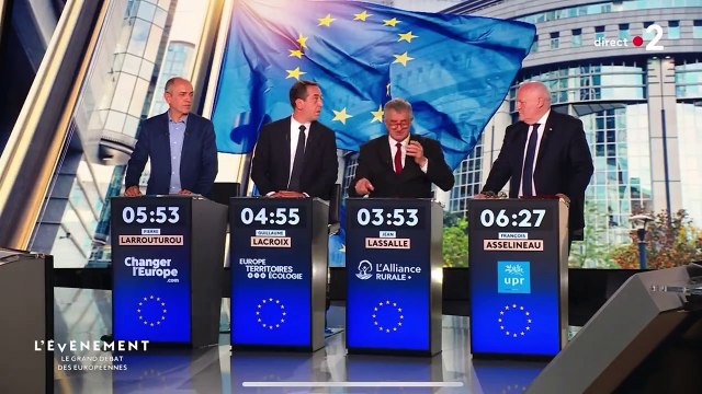 Jean Lassalle n'a pas apprécié de ne pas débattre avec les principaux candidats du scrutin des européennes et l'a fait savoir.