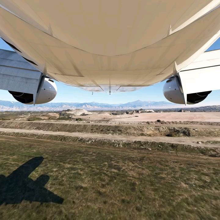 Landing Airport Plain..