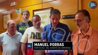 Este es el vídeo de los empleados encerrados en Hacienda y sus exigencias laborales