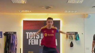 El Barça comparte vídeos de la recuperación de Gavi: ¡Que alegría verle así!