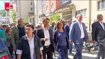 DEM Parti Eş Genel Başkanı Tuncer Bakırhan , DEM Parti Milletvekili Pervin Buldan ve Leyla Zana Hakkari'ye geldi