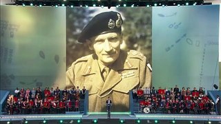Rishi Sunak delivers reading at D-Day commemorative service