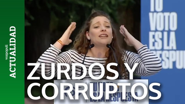 Ester Muñoz: Podéis ser zurdos, pero no corruptos