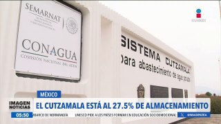 El Sistema Cutzamala cuenta con 27.5% de almacenamiento