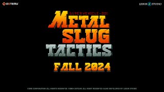 Metal Slug Tactics Official Release Window Trailer