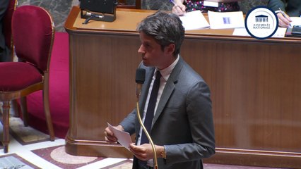 "Le chômage des travailleurs en situation de handicap est passé, sur les cinq dernières années, de 19% à 11%" affirme Gabriel Attal