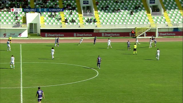 Kırklarelispor 2 - 0 52 Orduspor (Ziraat Türkiye 3. Tur Maçı) / A Spor / 19.10.2022