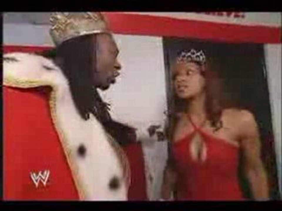 John cena and king booker Backstage
