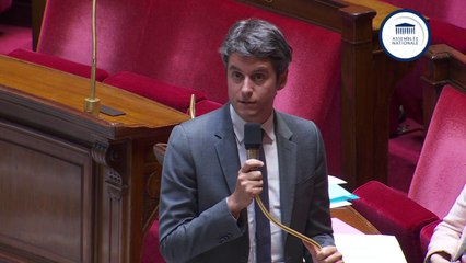 Loi Egalim: "Changez vos paroles pour qu'elles correspondent à vos actes et à vos votes" répond Gabriel Attal  à un député RN