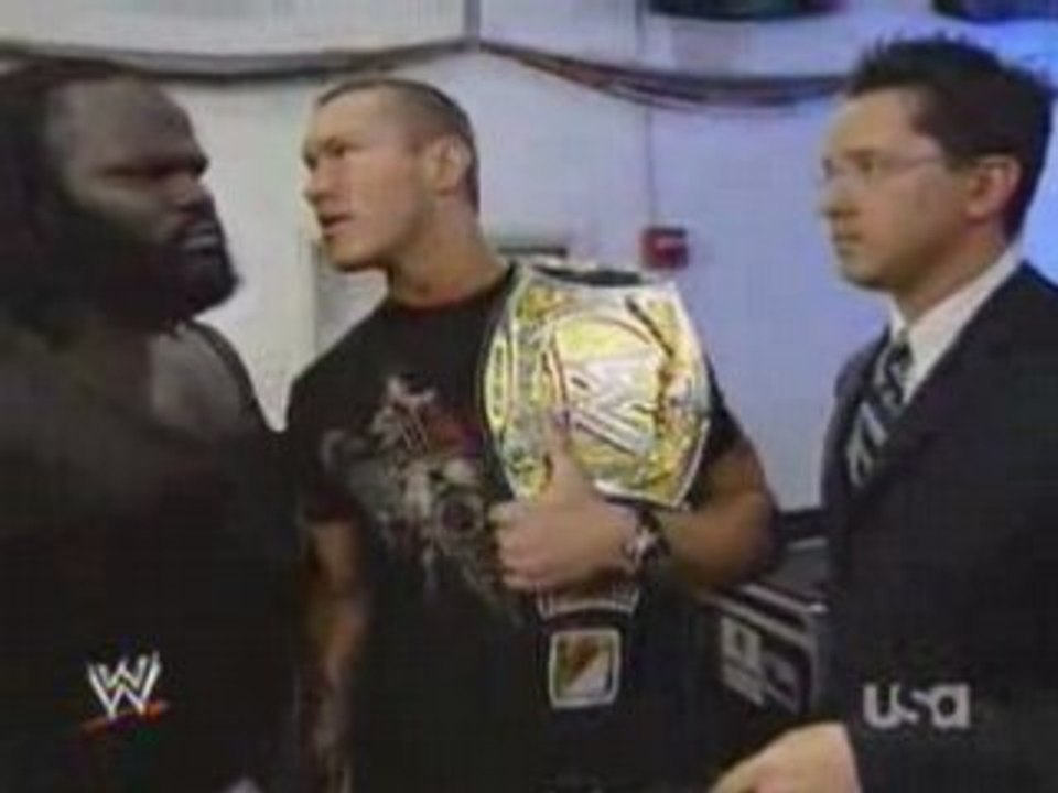 Randy Orton & Mark Henry Backstage