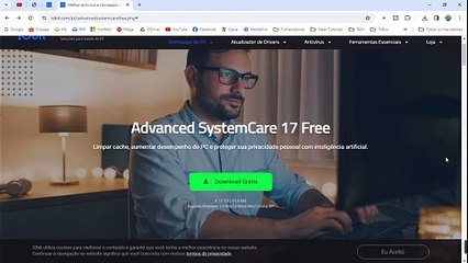 Advanced SystemCare 17 Free Oficial 2024 Otimizador de Pc e Notebook, Corrija Erros no Seu Windows