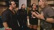 CM Punk & Matt Hardy & Jeff Hardy & Edge backstage